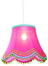Candellux ARLEKIN 31-94509 lampa wisząca abażur z tkaniny różowy 1X60W E27 35 cm