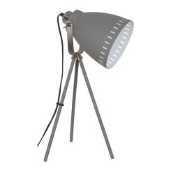Italux lampa stołowa Franklin ML-HN2278-GR+S.NICK szary