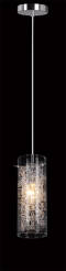 Italux lampa wisząca Ibiza MDM1903/1 szklany klosz 10cm