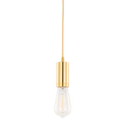 Italux lampa wisząca Moderna DS-M-038 GOLD złota E27