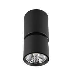 Italux Boniva SPL-2854-1-SC-BL oprawa stropowa natynkowa czarna nowoczesna 5W LED 3000K 13,2cm