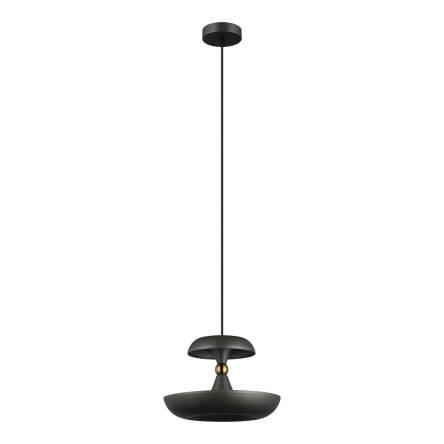 Italux Marina PND-73221-1M-GR lampa wisząca nowoczesna stal szary 26cm E27 1x40W