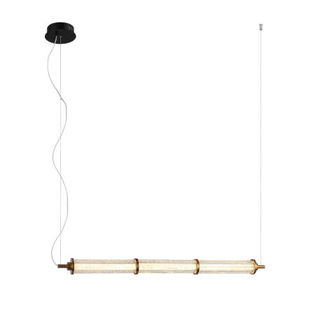 Italux Sanpo PND-26384-3-GD-CL lampa wisząca LED 3000K 19W 86cm