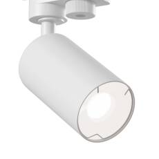 Maytoni Track lamps TR002-1-GU10-W oprawa oświetleniowa do systemu szynowego aluminium biała GU10 1x50W 5,4cm
