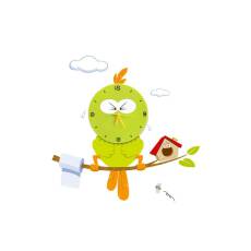 Milagro BIRD LED CLOCK ML208 kinkiet lampa ścienna dziecięca kształt ptaka LED 0,6W 26cm