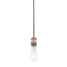 Italux lampa wisząca Classo DS-M-034 RED COPPER czerwona miedź E27