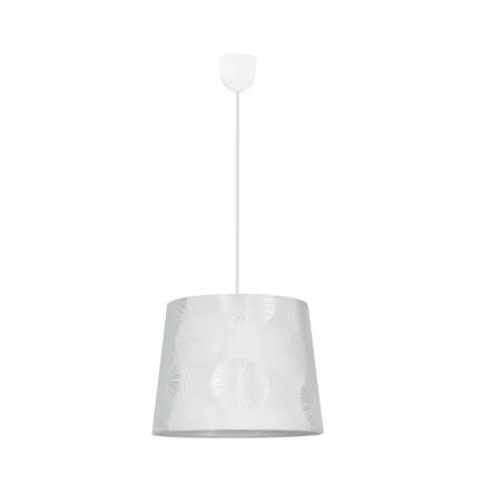 Candellux WINTER 31-29867 lampa wisząca abażur biały 1X60W E27 33cm