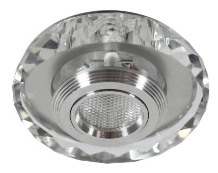 Candellux SS-35 AL/TR oprawa do wbudowania stropowa okrągła 3W LED COB 230V 10cm