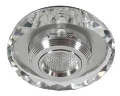 Candellux SS-35 AL/TR oprawa do wbudowania stropowa okrągła 3W LED COB 230V 10cm