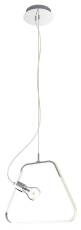 Apeti IKARIA A0023-320 lampa wisząca chrom 1X60W E27 + LED 12W 4000K 42cm