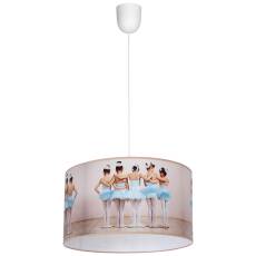 Milagro BALLERINA MLP4311 lampa wisząca dziecięca klosz baletnica 1xE27 30cm