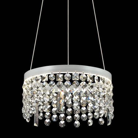 Italux Fiona MA05146C-001 lampa wisząca z kryształami klasyczna LED 20W 3000K 30cm