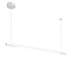Maxlight ORGANIC HORIZON P0357 lampa wisząca metalowa podłużna biała 1x16W LED 3000K 100cm