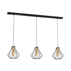 Milagro WILL BLACK MLP4191 lampa wisząca czarny metalowy klosz 1xE27 24 cm