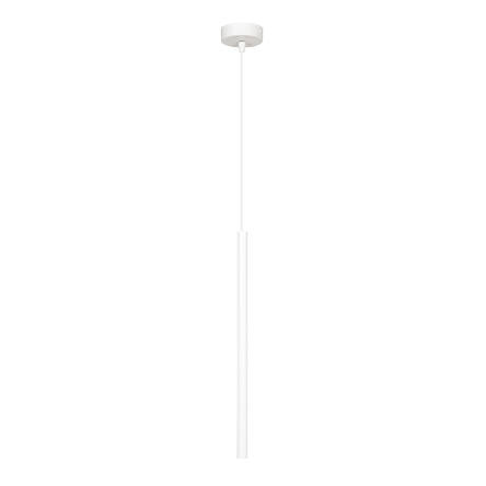 Emibig SELTER 1 WHITE 553/1 lampa wisząca nowoczesna spot halogen punktowy tuba biała metal 1x30W G9 8cm