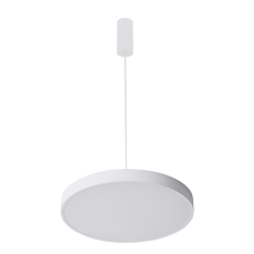 Italux Orbital 5361-860RP-WH-4 lampa wisząca nowoczesna akryl metal okrągła biały  LED 60W 4000K IP20 60cm