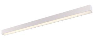 Maxlight LINEAR C0125 plafon lampa sufitowa biała oprawa z panelem LED osłonięta mlecznym szkłem akrylowym 1x36W 4000K 113,5cm