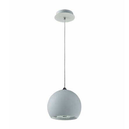 Italux lampa wisząca Regina WH FH5951BJ-200 WH biała metalowa 20 cm
