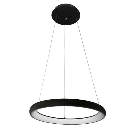 Italux Alessia 5280-840RP-BK-4  lampa wisząca  czarna LED 40W 4000K 51cm