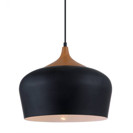 Italux lampa wisząca Britta MDM-2681/1L BK czarna 35cm