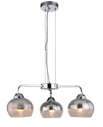 Candellux CROMINA 33-56368 lampa wisząca chrom 3X60W E27 55cm