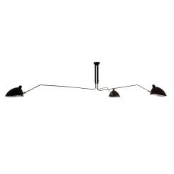 Italux plafon lampa sufitowa Davis MDE610-3 czarna ruchome ramiona 280cm