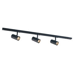 Italux Marvi TR Fredrik 920121-3-BL-SET szynoprzewód zestaw nowoczesny aluminium czarny mat 3xGU10 35W 100cm