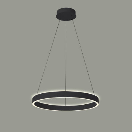 Italux Brasco Up Down PND-56215D-080RPC-BK-3KS4K-TRDIMM lampa wisząca czarna LED 80W 3000K + 4000K 80cm