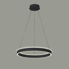 Italux Brasco Up Down PND-56215D-080RPC-BK-3KS4K-TRDIMM lampa wisząca czarna LED 80W 3000K + 4000K 80cm