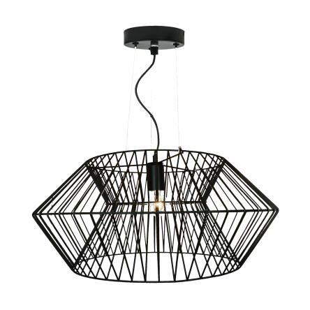 Zuma Line P16182-D57 VERTO lampa wisząca czarna 1xE27 60W 57cm