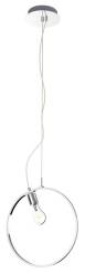 Apeti SKIROS A0024-320 lampa wisząca chrom 1X60W E27 + LED 12W 4000K 35cm