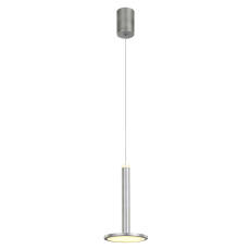 Italux lampa wiszaca Oliver MD17033012-1A S.NICK nikiel mat LED 12W 3000K