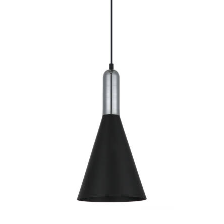 Italux lampa wisząca Khaleo MDM-3030/1 BK+CR czarny chrom 19cm