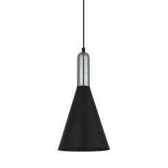 Italux lampa wisząca Khaleo MDM-3030/1 BK+CR czarny chrom 19cm