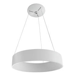 Italux Mattia 3936-832RP-WH-3 lampa wisząca nowoczesna biała klosz akryl 45cm LED 32W IP20 3000K