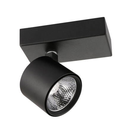 Italux Boniva SPL-2854-1B-BL oprawa stropowa natynkowa czarna nowoczesna 5W LED 3000K 11,5cm IP20