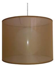 Candellux CHICAGO 31-24893 lampa wisząca abażur złoty szklana kula 1X60W E27 35cm