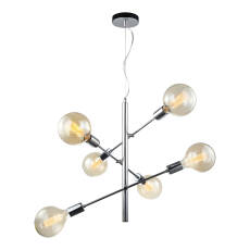 Italux lampa wiszaca Madalyn MDM3582/6 CH chrom 51cm