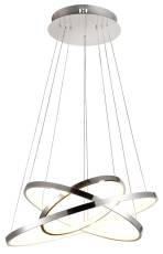 Candellux LUNE 33-64738 lampa wisząca okrągła potrójna chrom LED 60W 4000K 50cm