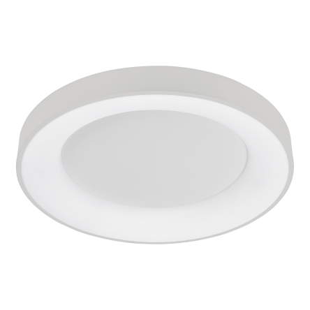 Italux Giulia 5304-850RC-WH-4 plafon lampa sufitowa nowoczesny okrągły aluminium akryl biały 60cm IP20 LED 50W 4000K