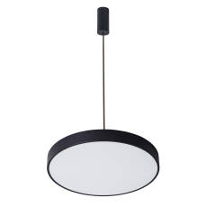 Italux Orbital 5361-830RP-BK-3 lampa wisząca nowoczesna akryl metal okrągła czarny piaskowany LED 30W 3000K IP20 40cm