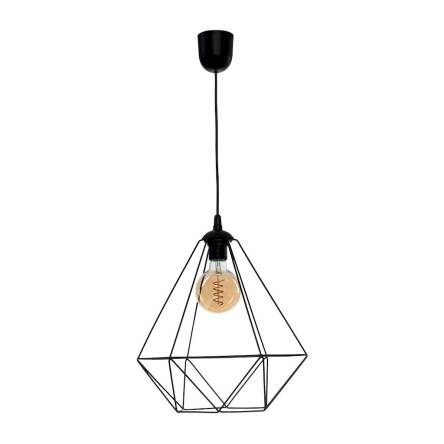 Milagro BASKET BLACK MLP7214 lampa wisząca metalowa czarny koszyk 1xE27 35cm