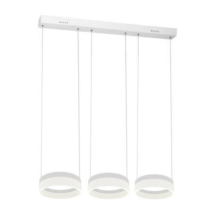 Milagro Ring ML407 lampa wisząca LED 36W 4000K 3 pierścienie regulacja wysokości 20cm