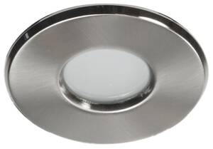 Candellux SH-04 SN oprawa do wbudowania stropowa hermetyczna łazienkowa satyna nikiel MR16 8,4cm IP65