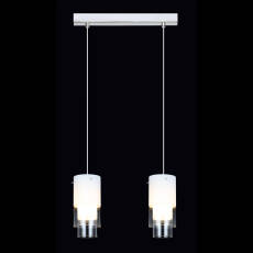 Italux lampa wisząca Christo MDM2042-2 chrom szkło 