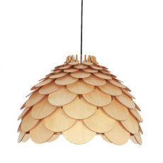 Light Prestige BURGO LP-101335/1P L lampa wisząca drewniana designerska 1x60W E27 50cm