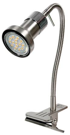 Candellux ARKON 41-60020 lampa klips satyna nikiel+chrom 1X50W GU10 25cm
