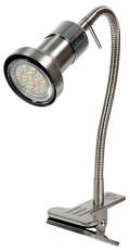 Candellux ARKON 41-60020 lampa klips satyna nikiel+chrom 1X50W GU10 25cm
