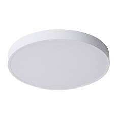 Italux Orbital 5361-860RC-WH-3 plafon lampa sufitowa nowoczesny okrągły biały piaskowany metal IP20 LED 60W 3000K 60cm