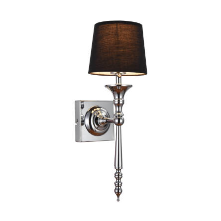 Zuma Line RLB94875-1 CLOE kinkiet lampa ścienna czarny 1xE27 60W 16cm